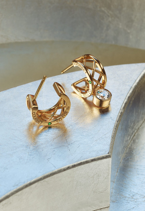 Collection Pont des Arts - diamants de synthèse et or recyclé 18K - Courbet