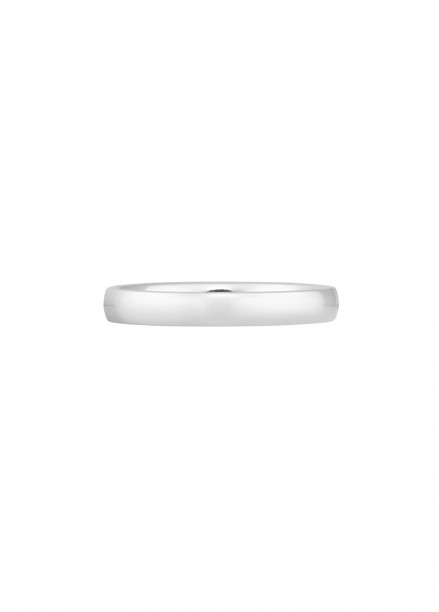 Alliance (3 mm) - Or blanc 18K (4,20 g) - Courbet