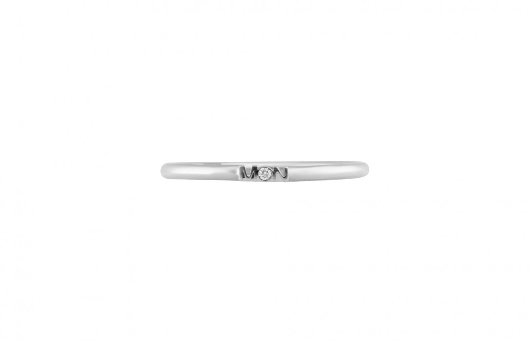 Alliance personnalisable or blanc 1,4mm - Courbet