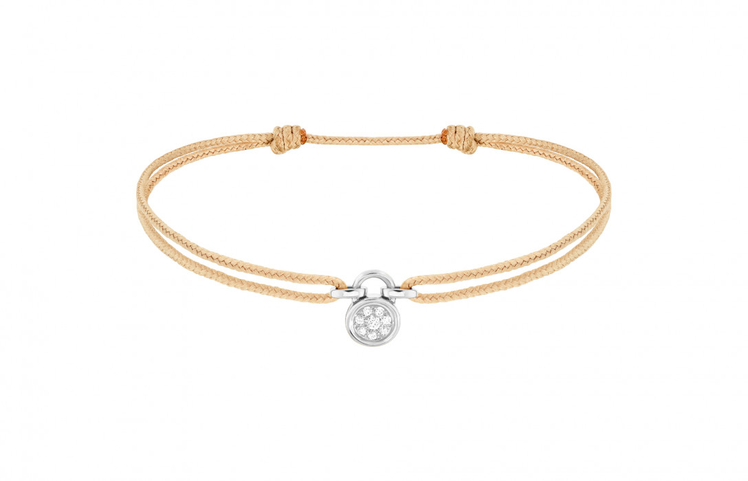 Bracelets cordons PONT DES ARTS en Or blanc 750/1000 - COURBET - Courbet