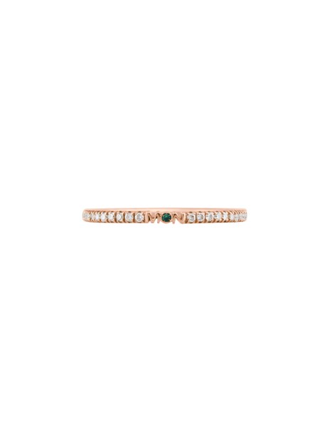 Alliance full-pavée (1,4 mm) - Or rose 18K (1,00 g), diamants 0,20 ct - Courbet