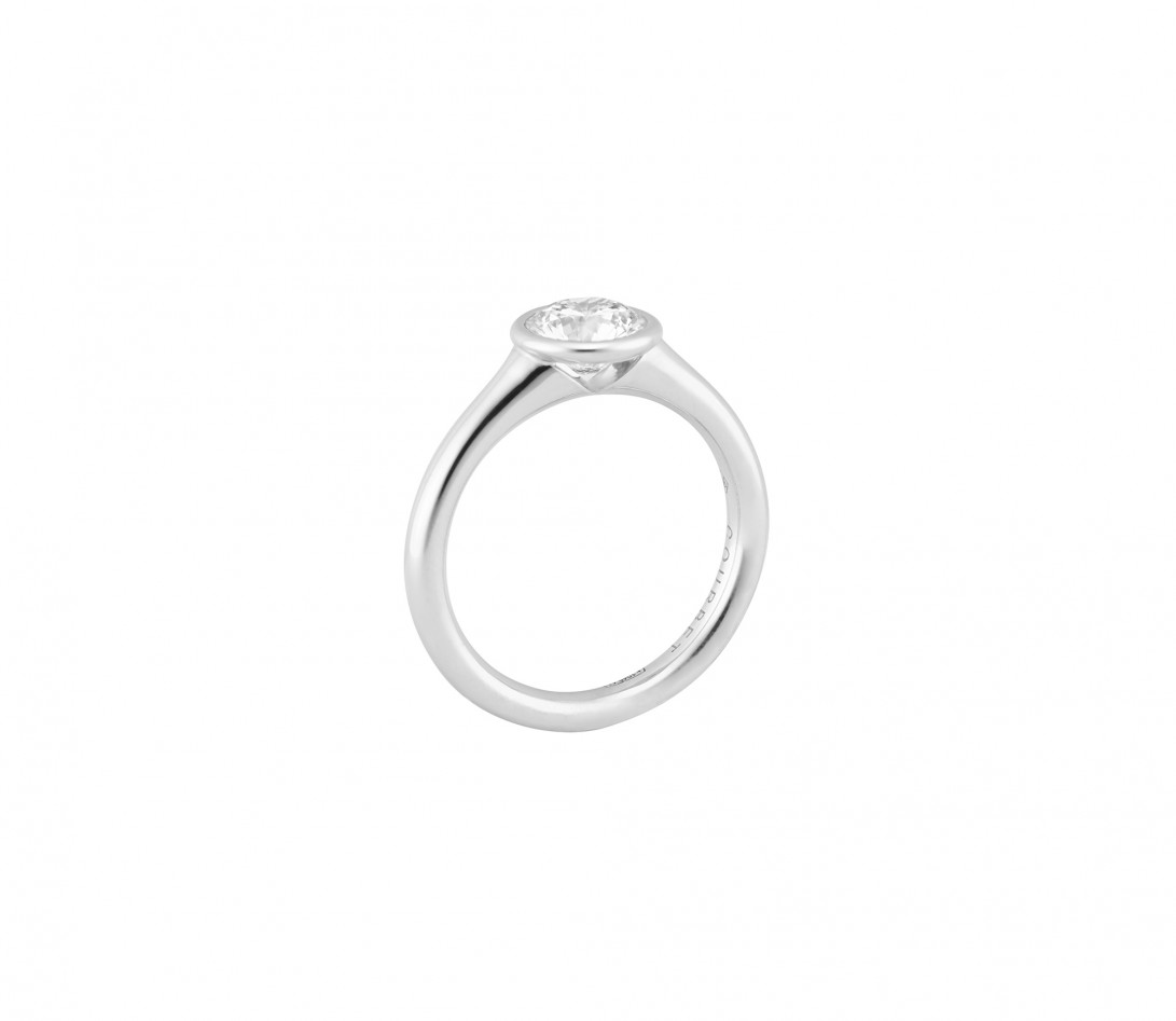 Bague Origine - Or blanc 18K (3,00 g), diamant 1 ct - Vue 3