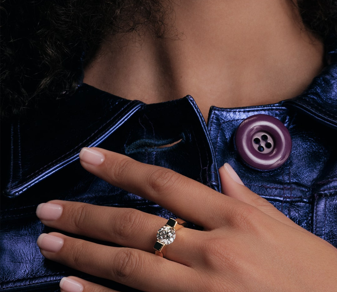 Bague Icone - Courbet - 1,2cts - vue 3
