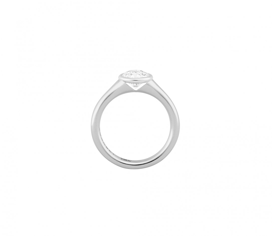 Bague Origine - Or blanc 18K (3,00 g), diamant 1 ct - Vue 2